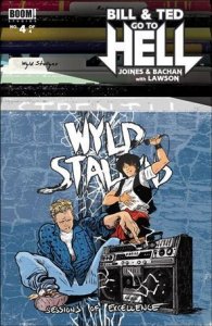 Bill & Ted Go to Hell 4-B Daniel Warren Johnson Subscription Cover VF/NM