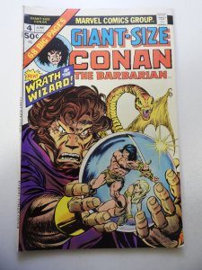 Giant-Size Conan #4 (1975) VF- Condition
