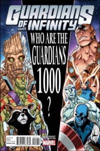 Guardians of Infinity 1-C Carlo Barberi 1:25 Cover VF/NM