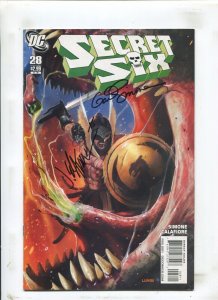Secret Six #28 - Signed by Gail Simone + Jim Calafiore (6.0) 2011