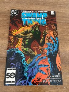 Swamp Thing # 42 NM- DC Comic Book Alan Moore Monster Horror Fear 5 J356