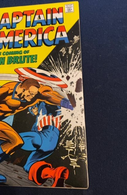 Captain America #121  Man brute higher grade