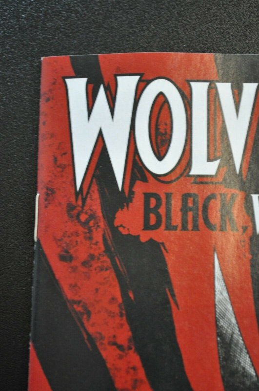 Wolverine Black White & Blood #1 1:25 Incentive Variant 2020 Marvel Corrected