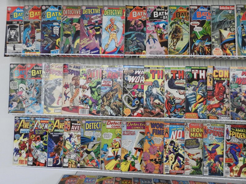 Huge 150+ Silver/Bronze Comics Low Grade Lot!! W/ Batman, Spider-Man, Thor+ MORE