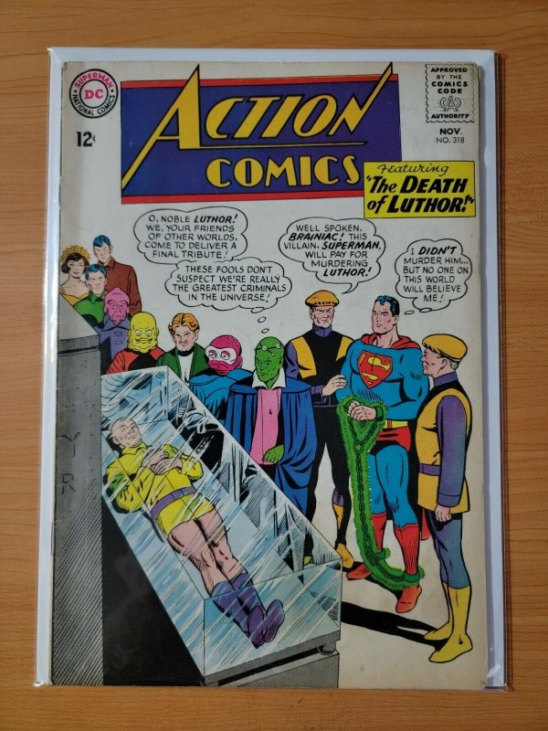 Action Comics #318 ~ FINE FN ~ 1964 DC Comics