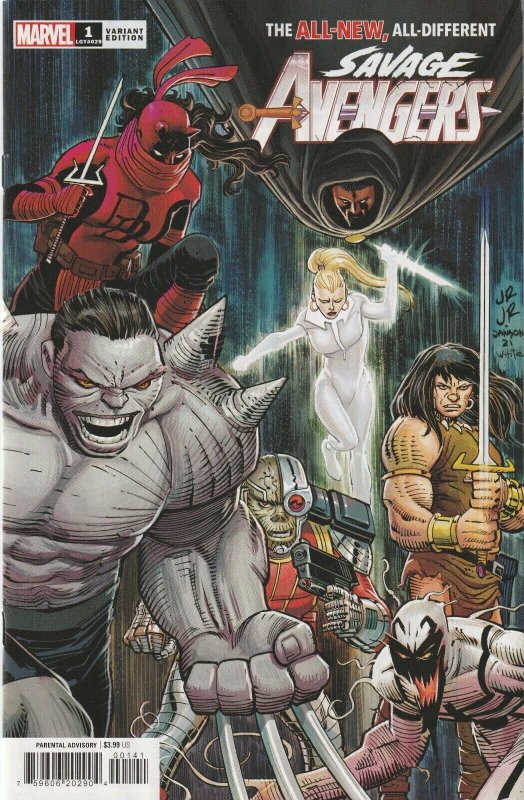 Savage Avengers # 1 John Romita JR Variant Cover NM Marvel [G9]