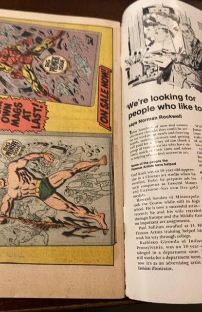 Captain Marvel #1 (1968)1st solo series -see description