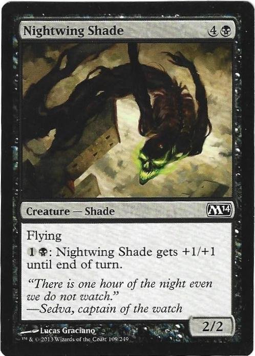 Magic the Gathering: Magic 2014 - Nightwing Shade