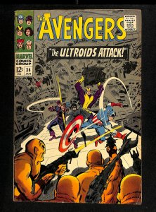 Avengers #36 Fair 1.0 Read Description!