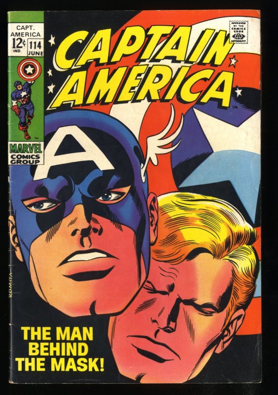 Captain America #114 FN+ 6.5