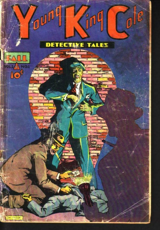 Young King Cole Detective Tales #1 1945 -TONI GAYLE Good Girl Art FR