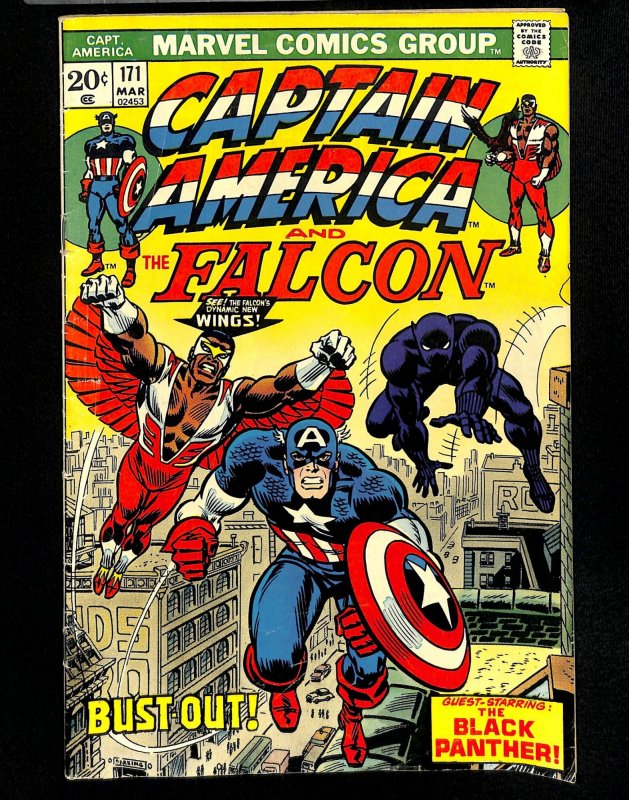 Captain America #171 Black Panther!