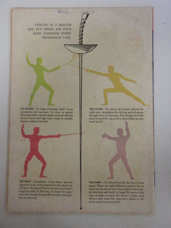 Four Color #732 (1956) The Challenge of Zorro! Sharp Fine+ Condition!