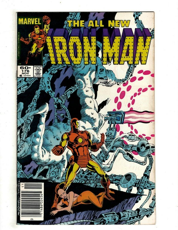 12 Iron Man Marvel Comics # 149 150 151 153 153 169 170 171 172 174 175 176 RB2