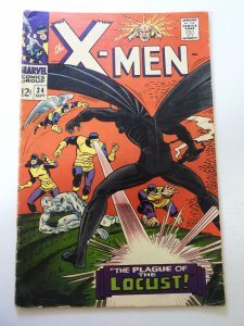 The X-Men #24 (1966) 1st App of the Locust! VG Condition