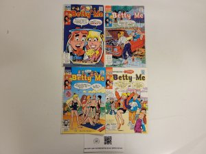 4 Betty and Me Archie Comic Books #178 181 182 183 19 TJ28