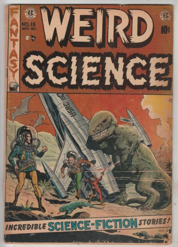 Weird Science #15 (Sep-52) VG+ Affordable-Grade 