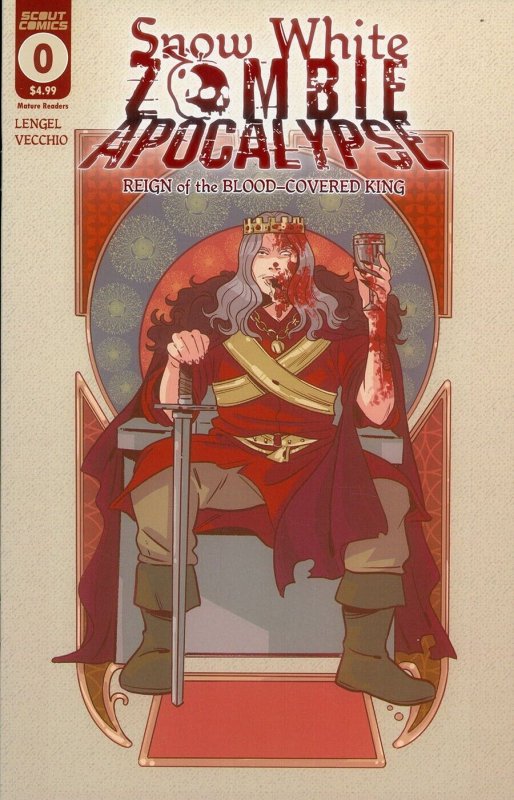 Snow White Zombie Reign of The Blood-Covered King #0 2023 Vecchio A Scout H07