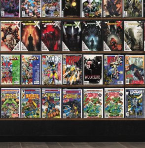 Huge Lot 150+ Comics with Action Comics, Wolverine, Weapon X & More!