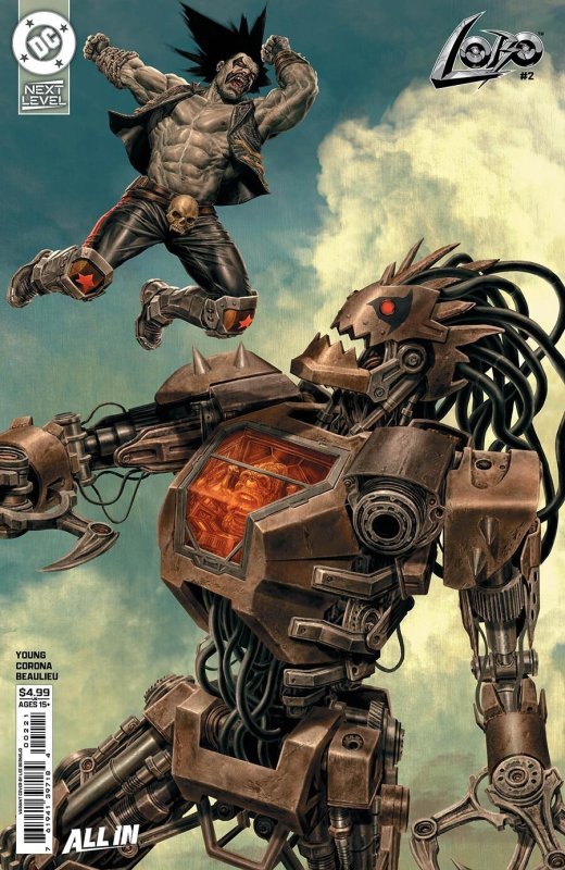 Lobo #2 2026 Lee Bermejo Cover B DC Comics EB92