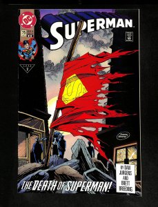Superman (1987) #75 Death of Superman!