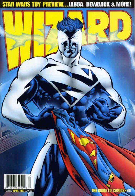 Wizard: The Comics Magazine #68B FN ; Wizard | Superman