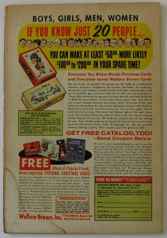 Star Spangled War Stories #116 (Aug-Sep 1964, DC) G-VG (3.0), Dinosaur cvr & sty