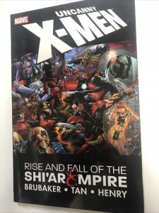 Uncanny X Men Rise & Fall Of The Shi’ar Empire (2008) Marvel TPB SC Ed Brubaker