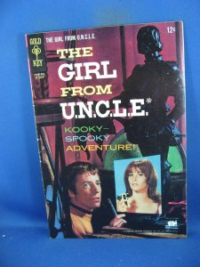 THE GIRL FROM UNCLE 5 VG F PHOTO CVR GOLD KEY 1967