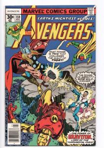 Avengers #159 - Thor & Black Panther Join Team (Marvel, 1977) FN+