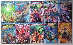 50-Comic Lot Justice League & Justice Society VF+ (8.5) AVERAGE Modern Age KEYS?