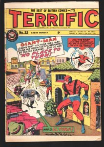 Terrific #33 1967-British ed.-Giant Man-Wasp-El Toro-Avengers-Dr. Strange-Mys...