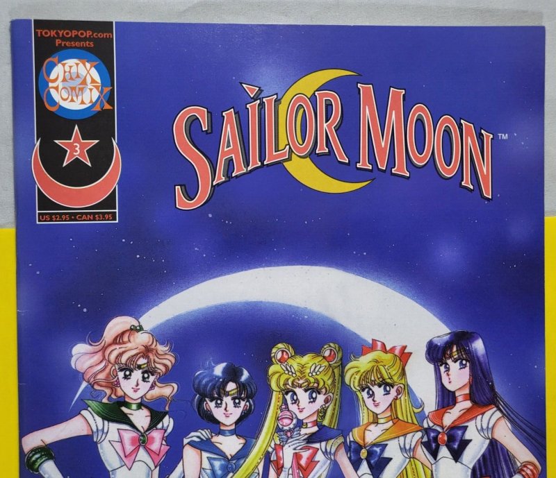 Sailor Moon #3 2nd Print 2000 Chix Comix Mixx Entertainment VF