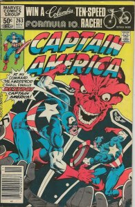 Captain America #263 ORIGINAL Vintage 1981 Marvel Comics Red Skull