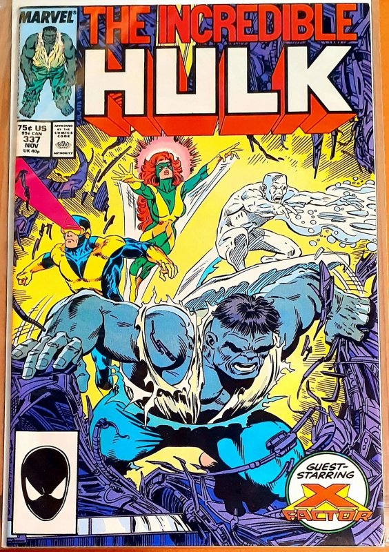 Hulk #337 (1987) Grey McFarlane X-Factor [Thunderbolts X-Men Wolverine Deadpool]