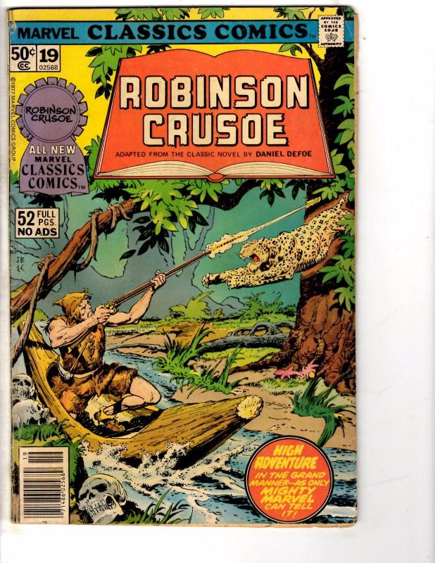 4 Comics Marines # 127 Electronics Robinson Crusoe # 19 Marvel Team-Up # 96 J207