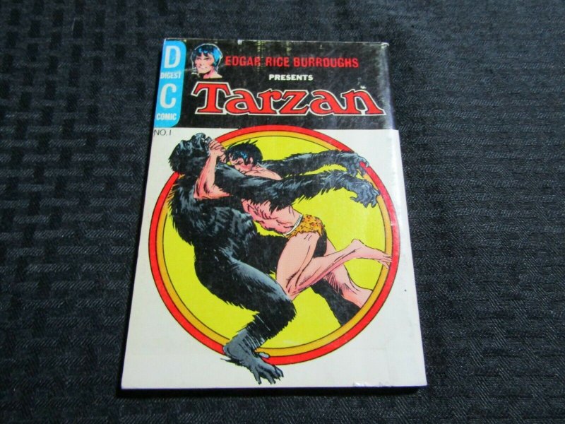 1972 TARZAN Digest Comic #1 VG/FN 5.0 Joe Kubert / Edgar Rice Burroughs