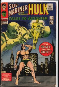 Tales to Astonish #78 (1966) Namor the Sub-Mariner