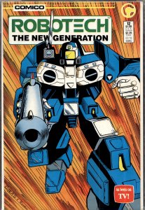 Robotech: The New Generation #12 Newsstand Edition (1986) Robotech