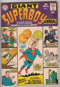 Superboy Annual #1 (Jun-64) FN/VF Mid-High-Grade Superboy