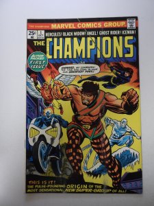 The Champions #1 (1975) FN- condition date stamp front cover