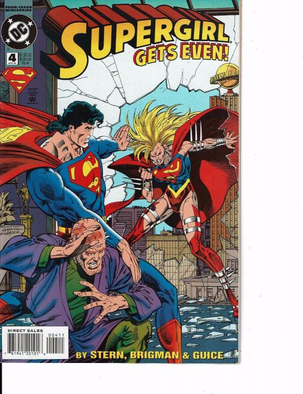 Lot Of 2 DC Comic Books Supergirl #3 and #4 Batman ON2