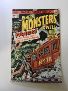 Where Monsters Dwell #33 (1975) VG/FN condition