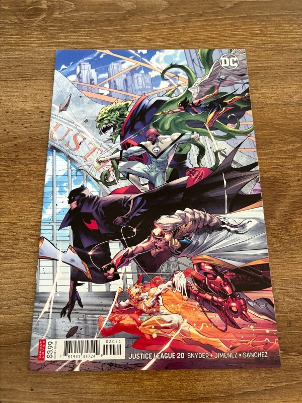 Justice League # 20 NM Variant Cover DC Comic Book Batman Superman Flash 1 J361