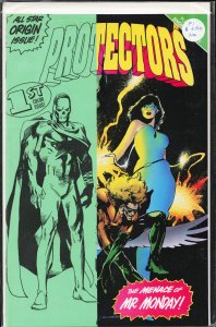Protectors #1 Variant Cover (1992) Gravestone