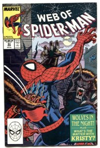 Web Of Spider-man #53 1989- Bulimia issue NM-