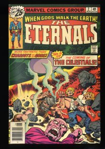 Eternals #2 FN/VF 7.0 1st Ajak Arishem and the Celestials!