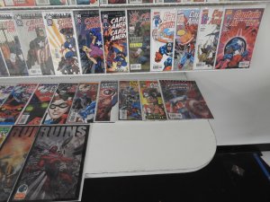 Huge Lot 140+ Comics W/ Captain America,  Spider-Man+MORE! Avg VF Condition!