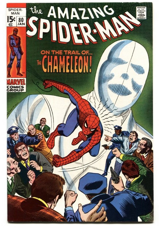 Amazing Spider-man #80 1970- Chameleon appearance- Marvel VF/NM