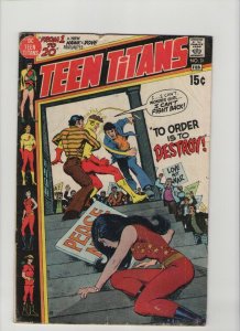Teen Titans #31 - To Order Is To Destroy - 1969 (Grade 3.5) WH